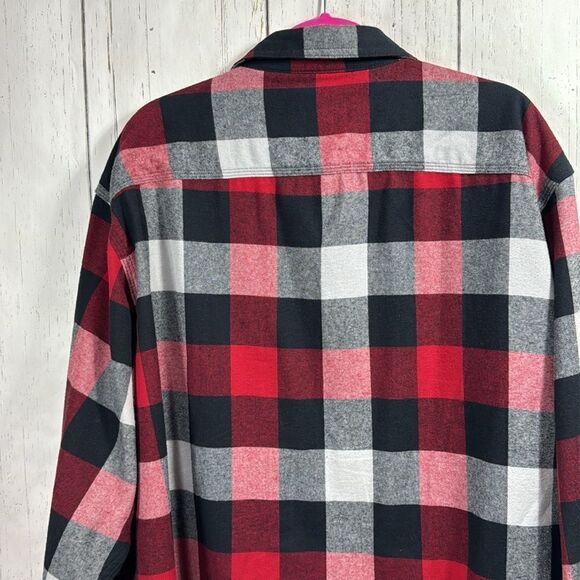 Red Head Brand Co. 3XL Buffalo Plaid Flannel Shirt Rugged Outdoor Cabin Core - Picture 13 of 15